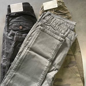 Two pair of American Eagle joggers and one pair of American Eagle chino’s.